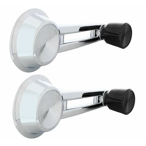 United Pacific Chrome Window Crank Knob Set 1961-1964 Chevy Impala and Bel Air