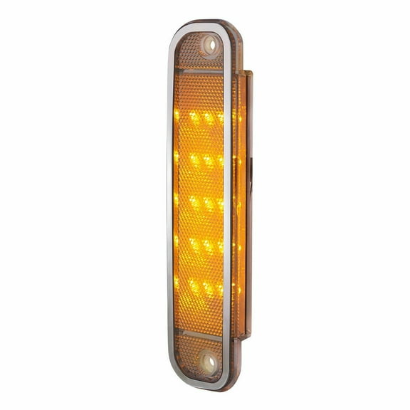 United Pacific Clear Amber Front LED Side Marker Light 1973-1980 Chevy/GMC Truck