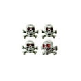 thumbnail image 1 of United Pacific Crome Skull Valve Cap 70004 (4/Set), 1 of 1