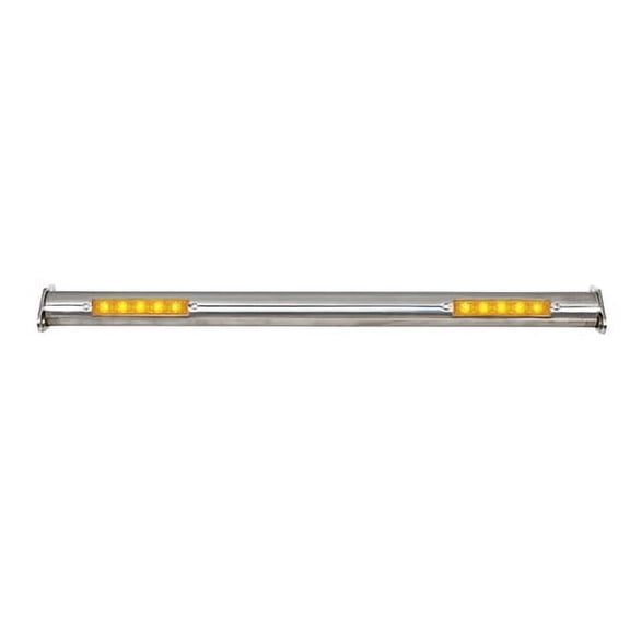 United Pacific F3201LED Spreader Bar   Polished, Stainless Steel, With Led