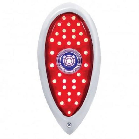 United Pacific F383904BD Tail Light   33 Led, With Blue Dot Lens And