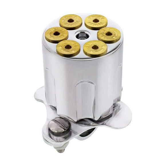 Aluminum Steering Wheel Spinner Knob - POW MIA Flag Design (Red, White, Blue) 5 thumbnail image