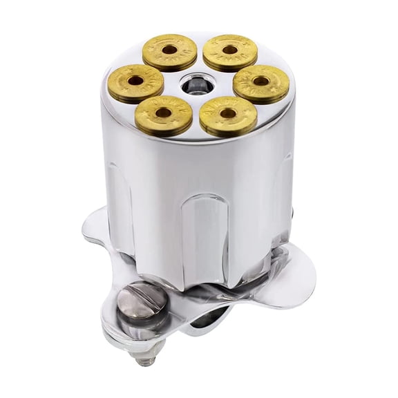 United Pacific Heavy Duty Aluminum Gun Cylinder Steering Wheel Spinner - 1 Unit