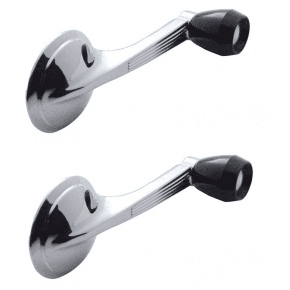 United Pacific Inside Window Crank Handle Set 1949-1964 Bel Air Impala Biscayne