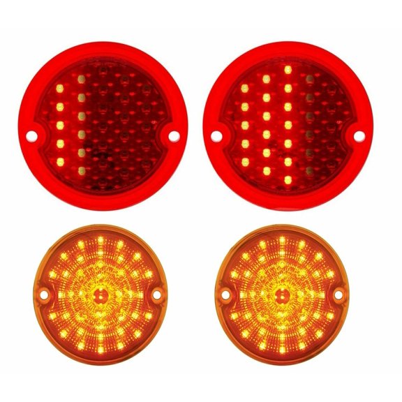 United Pacific LED Sequential Tail & Marker Light Set 1955-1957 Chevy GMC Truck