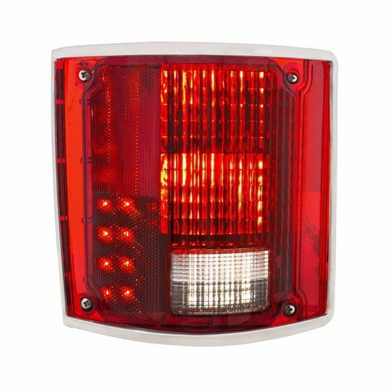 United Pacific LH Sequential LED Tail Lamp W/ Trim 1973-87 Chevrolet GMC Truck