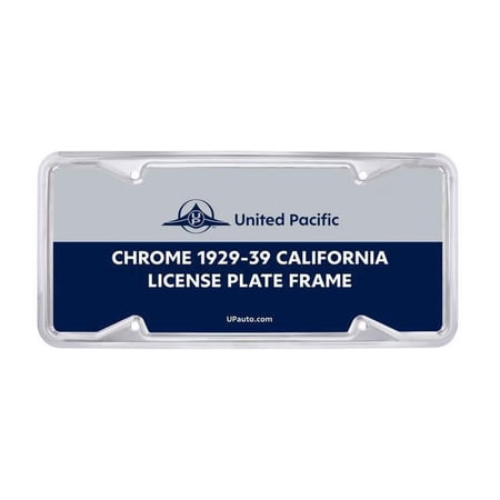 United Pacific License Plate Frame 50088