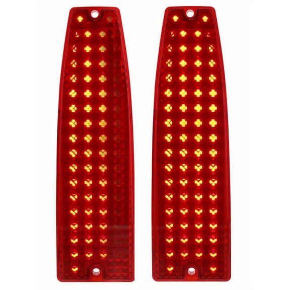 United Pacific One-Piece Sequential LED Tail Light Set 1966-1967 Chevy II Nova