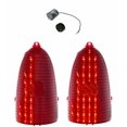 thumbnail image 1 of United Pacific One-Piece Style Sequential LED Tail Light Set 1955 Bel Air, 1 of 1