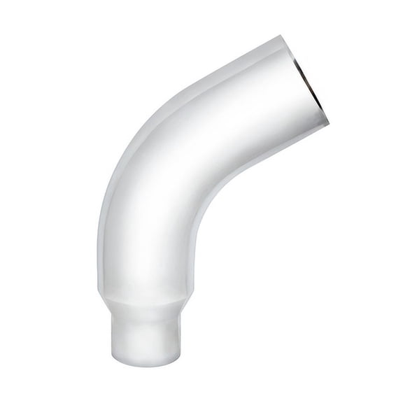 United Pacific PB379-E58-65 Exhaust Elbow Expanded, Chrome, 58 Degree,