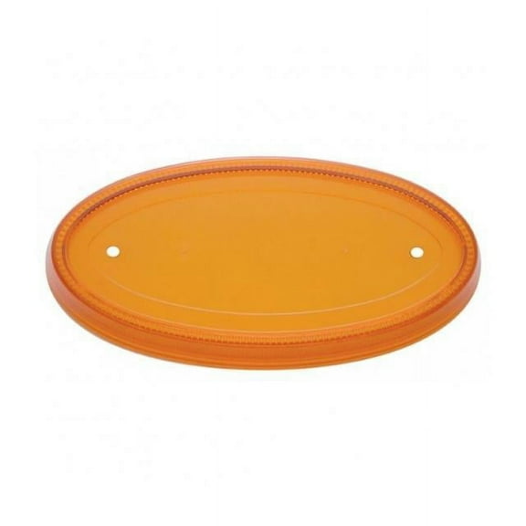 United Pacific Peterbilt Emblem Lens For 32 LED Peterbilt Emblem Light - Amber Lens 38889-1