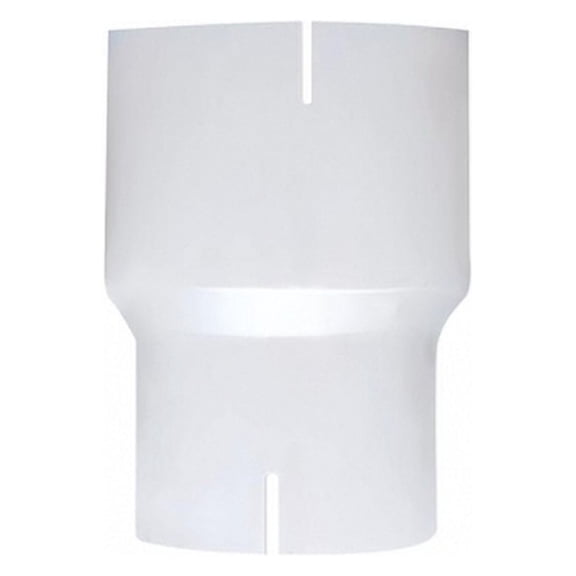 United Pacific RC-6I5I-8C Exhaust Muffler Tilt Cab And Reducers Connector Chrome, 6" I.D. To 5" I.D.