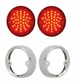 United Pacific SS Bezel and LED Tail Light Set 1954-55 Chevy GMC Stepside Truck