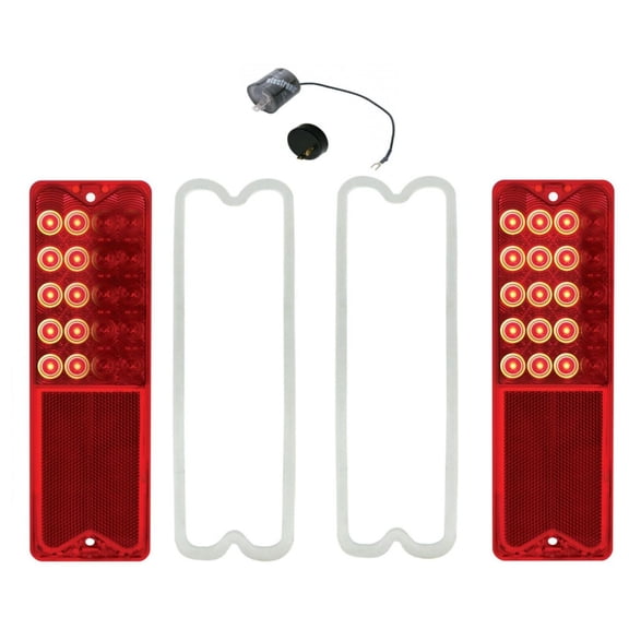 United Pacific Sequential LED Tail Light Set 1967-1972 Chevrolet & GMC Truck