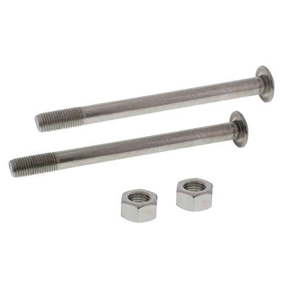 United Pacific Stainless Steel Bumper End Bolts And Nuts For 1928-31 Ford Model A (Pair)
