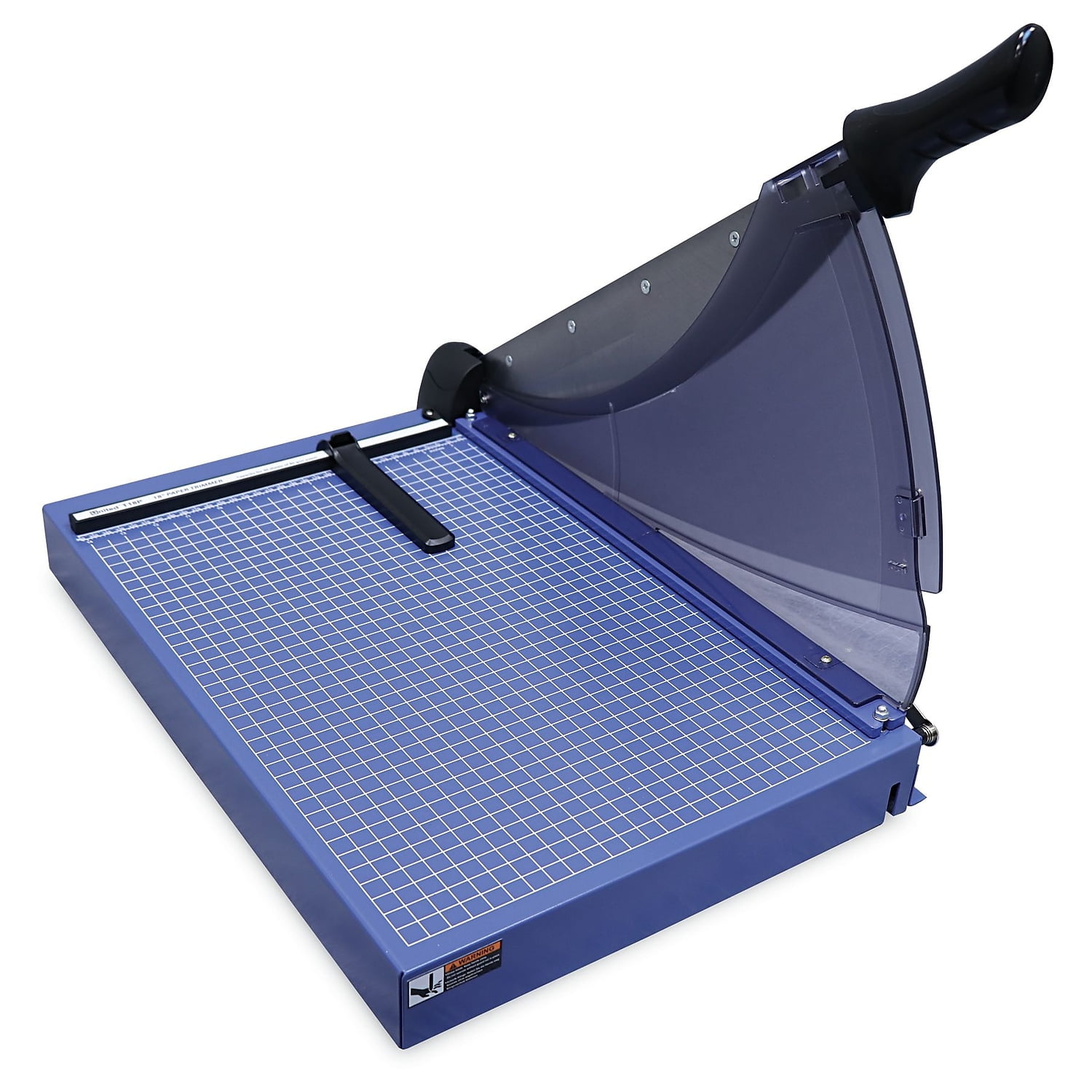 Professional Blue Guillotine Paper Trimmer with Steel Blade