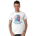 thumbnail image 1 of United Smurf Americana Varsity Men's Graphic T Shirt Tees Brisco Brands X, 1 of 4