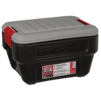 United Solutions 269997 Rubbermaid Action Packer Plastic Lockable Storage Box - 20 x 14.625 x 12 in. - Black