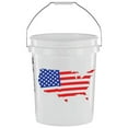 United Solutions 5 Gallon Bucket with US Flag