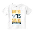 thumbnail image 1 of United State Navy Logo Semper Fortis Toddler Boy Girl T Shirt Infant Toddler Brisco Brands 6M, 1 of 6
