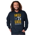 thumbnail image 1 of United State Navy Logo Semper Fortis Unisex Plus Size Hoodie Brisco Brands 3X, 1 of 4