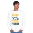 thumbnail image 1 of United State Navy Logo Semper Fortis Unisex Plus Size Sweatshirt Brisco Brands 4X, 1 of 5