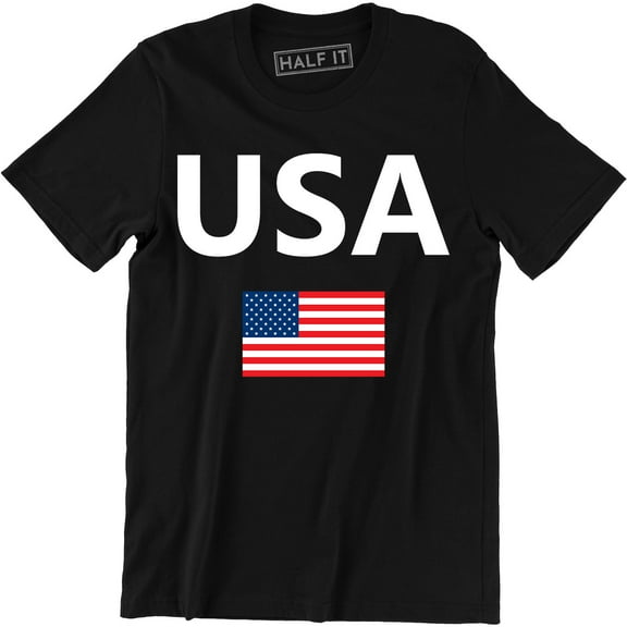 United State Of America Patriotic American Flag Political Men's T-Shirt