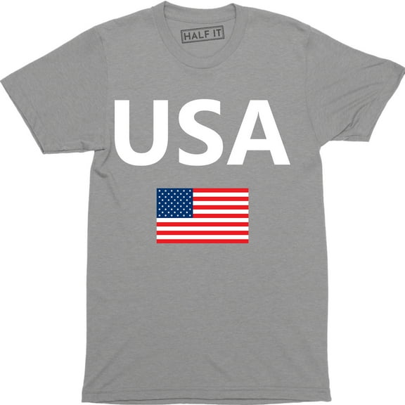 United State Of America Patriotic American Flag Political Men's T-Shirt