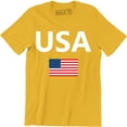 thumbnail image 1 of United State Of America Patriotic American Flag Political Men's T-Shirt, 1 of 4