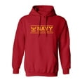 thumbnail image 1 of United Stated Navy "Honor Courage Commitment" Adult Hooded Sweatshirt, 1 of 3
