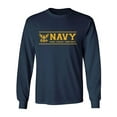 thumbnail image 1 of United Stated Navy "Honor Courage Commitment" Adult Long Sleeve T-shirt, 1 of 3