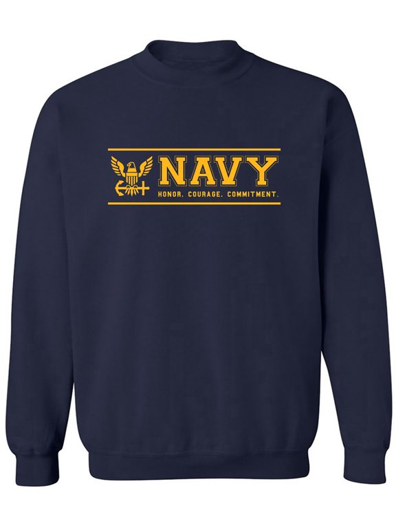 United Stated Navy "Honor Courage Commitment" Crewneck Sweatshirt