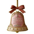 thumbnail image 1 of United States 250Th Anniversary Bell Ornament,Commemorative Doorbell Ornament Of U.S. 250Th,2D Vintage Christmas Ornaments,Acrylic Hanging Bell For Christmas Tree Decorations(Pink), 1 of 4