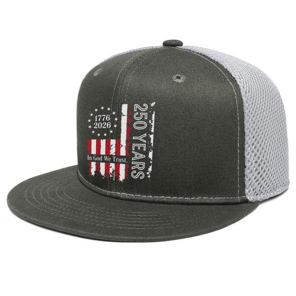 United States 250th Anniversary Celebration Hat, Low Profile Patriotic Cap Adjustable Baseball Cap for Men Women