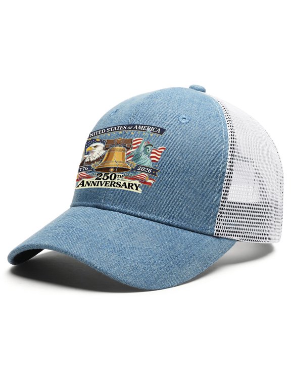 United States 250th Anniversary Hat,1776-2026 Patriotic Baseball Cap,250 Anniversary USA Hat for Men Women