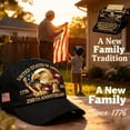 thumbnail image 1 of United States 250th Anniversary Hat Adjustable Patriotic Baseball Cap Stylish Collectible and Holiday Gift to Celebrate 250 Years of Freedom and Liberty (eagle Print), Black, 1 of 11