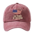 thumbnail image 1 of United States 250th Anniversary Hat Bald Eagle Printed Patriotic Baseball Cap Adjustable 250 Year American Cap Patriotic Baseball Cap United States 250th Anniversary Hat, 1 of 6