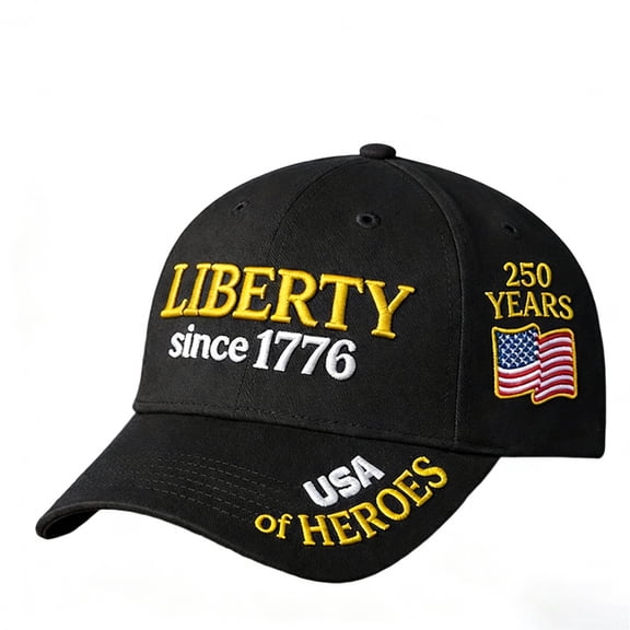 United States 250th Anniversary Hat, Patriotic Baseball Cap with Bald Eagle Print, Commemorative Gift for Men & Women, All-Season Wear