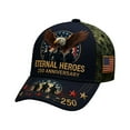 thumbnail image 1 of United States 250th Anniversary Hat, U.S. Retro Washed Cap，Adjustable U.S. 250th Anniversary Tribute Hat，Unisex Baseball Caps Patriotic Cap Multi-Use, 1 of 6