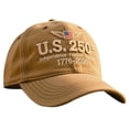 thumbnail image 1 of United States 250th Anniversary Hat, USA Baseball Cap 1776-2026 American Eagles Hat Patriotic Embroidered Hats for Men Women, 1 of 3