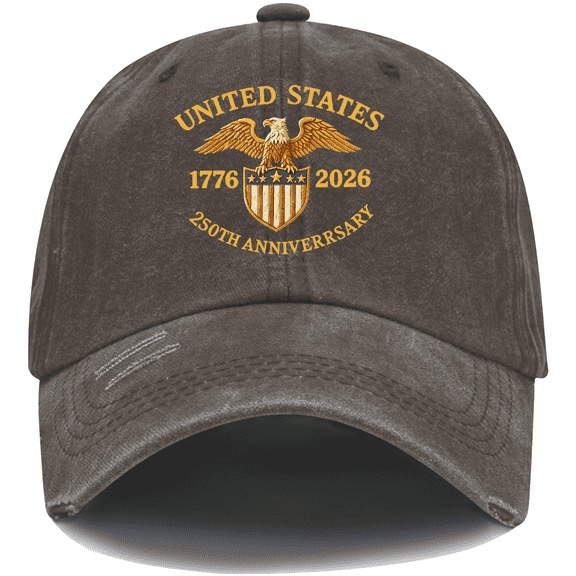 United States 250th Anniversary Hat, United States 250th Anniversary 1776-2026 Cap