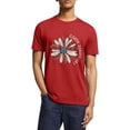 thumbnail image 1 of United States 250th Anniversary Red Graphic T Shirts for Men, 1776-2026 Retro Flag Design Crewneck Tee with Heat Transfer Craft - S, 1 of 3