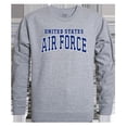 thumbnail image 1 of United States Air Force 1 Graphic Crew Neck T-Shirt, Heather Grey - Medium, 1 of 1