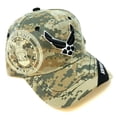thumbnail image 1 of United States Air Force 3D Wings Logo Stripe Digital Camo Adjustable Hat, 1 of 4