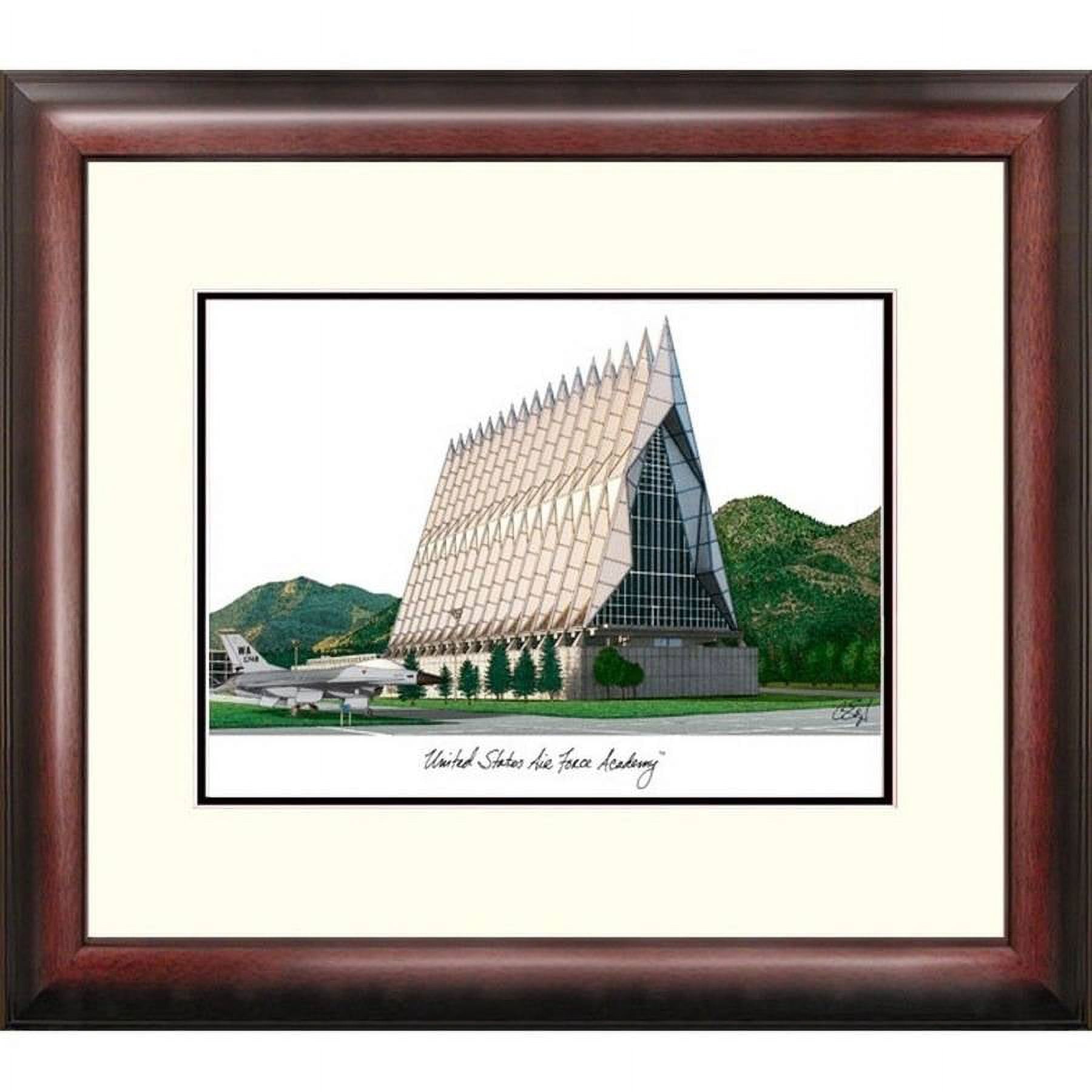 United States Air Force Academy Alumnus Framed Lithograph