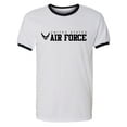 thumbnail image 1 of United States Air Force Adult Short Sleeve Ringer T-shirt, 1 of 3
