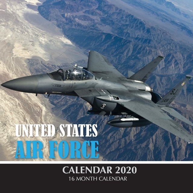 United States Air Force Calendar 2020 : 16 Month Calendar (Paperback ...