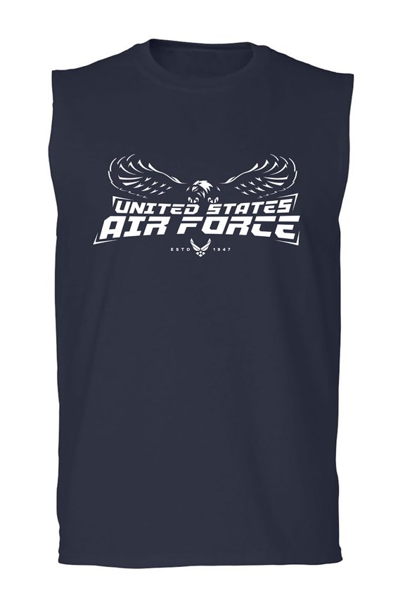 United States Air Force Eagle Adult Sleeveless Tee