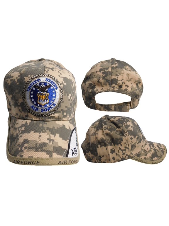 United States Air Force Emblem ACU Digital Camo Adjustable Embroidered Cap Hat
