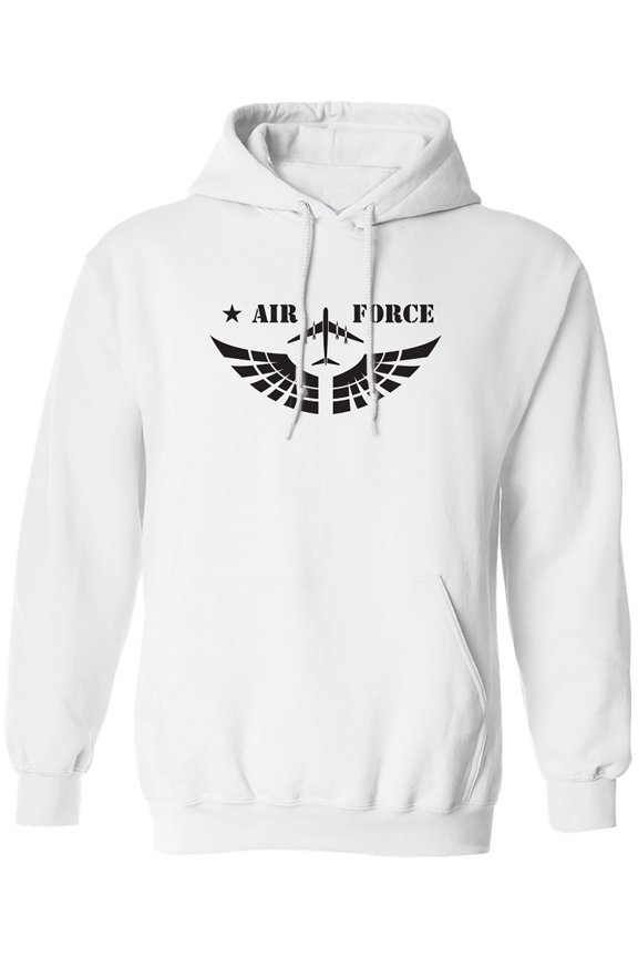 United States "Air Force Fighter Jet" Graphic Adult Hooded Sweatshirt